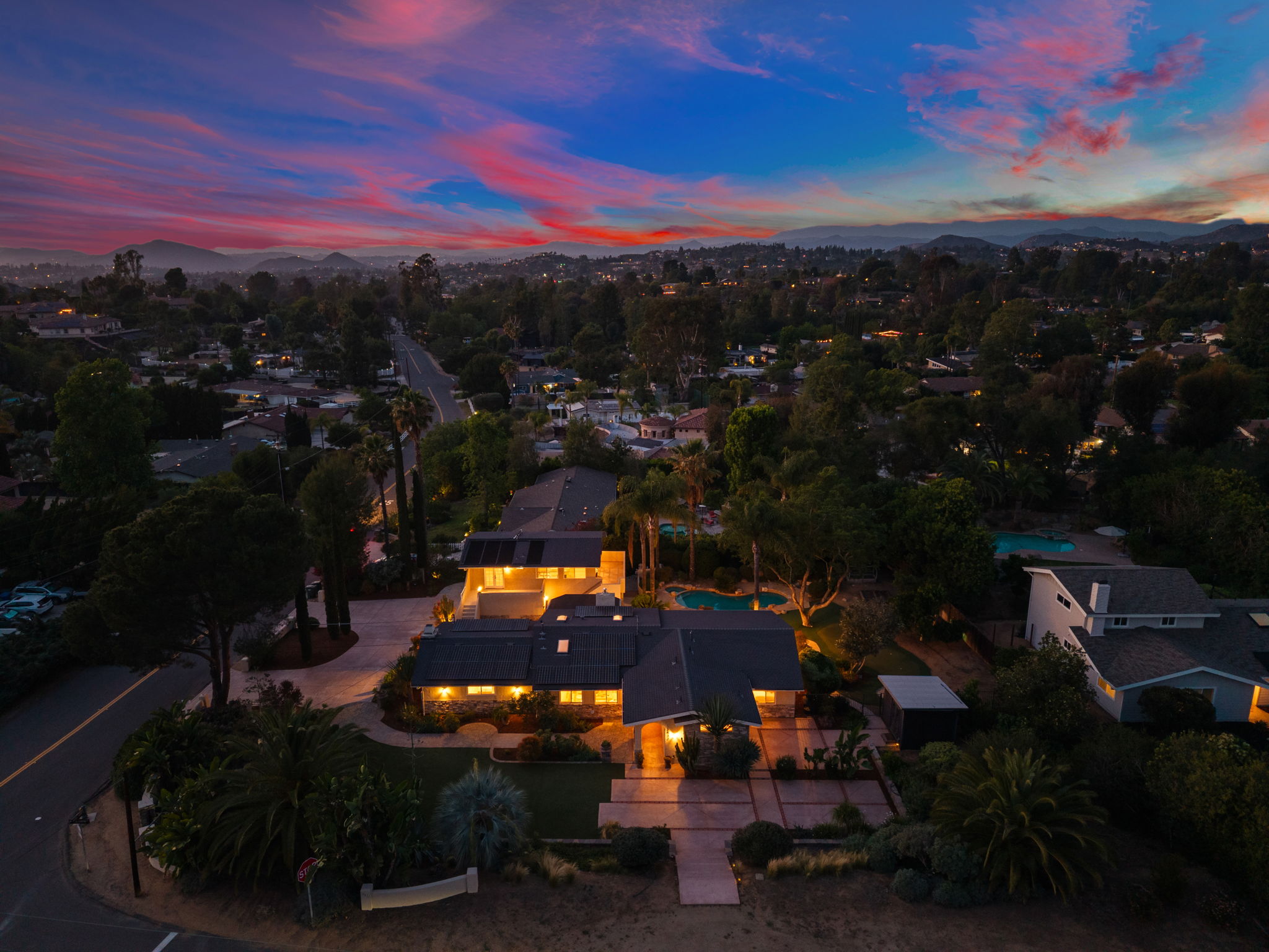 San Diego coastal property aerial — drone real estate photography by YonoPro, FAA Part 107