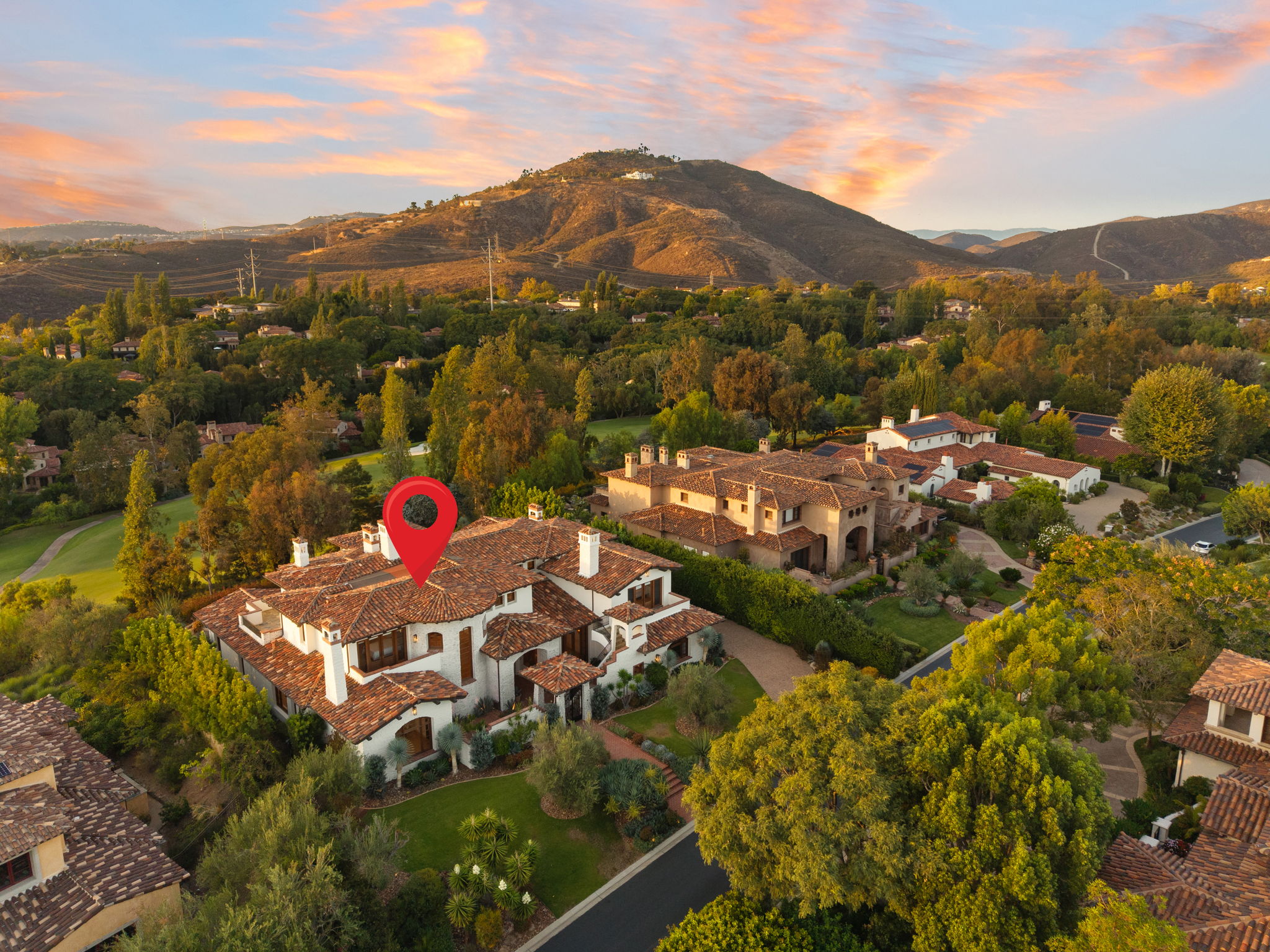 San Diego property lot aerial — drone real estate photography by YonoPro