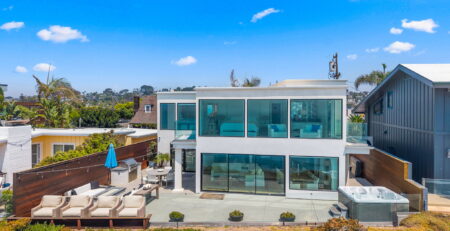 Coastal San Diego luxury home exterior — architectural real estate photography by YonoPro